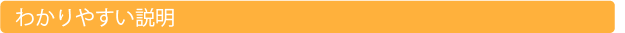 わかりやすい説明